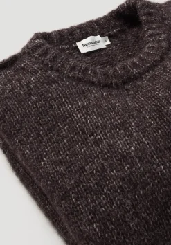 hessnatur Strick Pullover Relaxed aus Alpaka mit Bio-Baumwolle von|Damen Pullover
