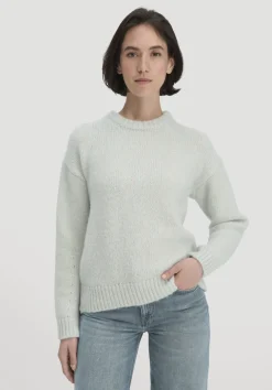 hessnatur Strick Pullover Relaxed aus Alpaka mit Bio-Baumwolle von|Damen Pullover