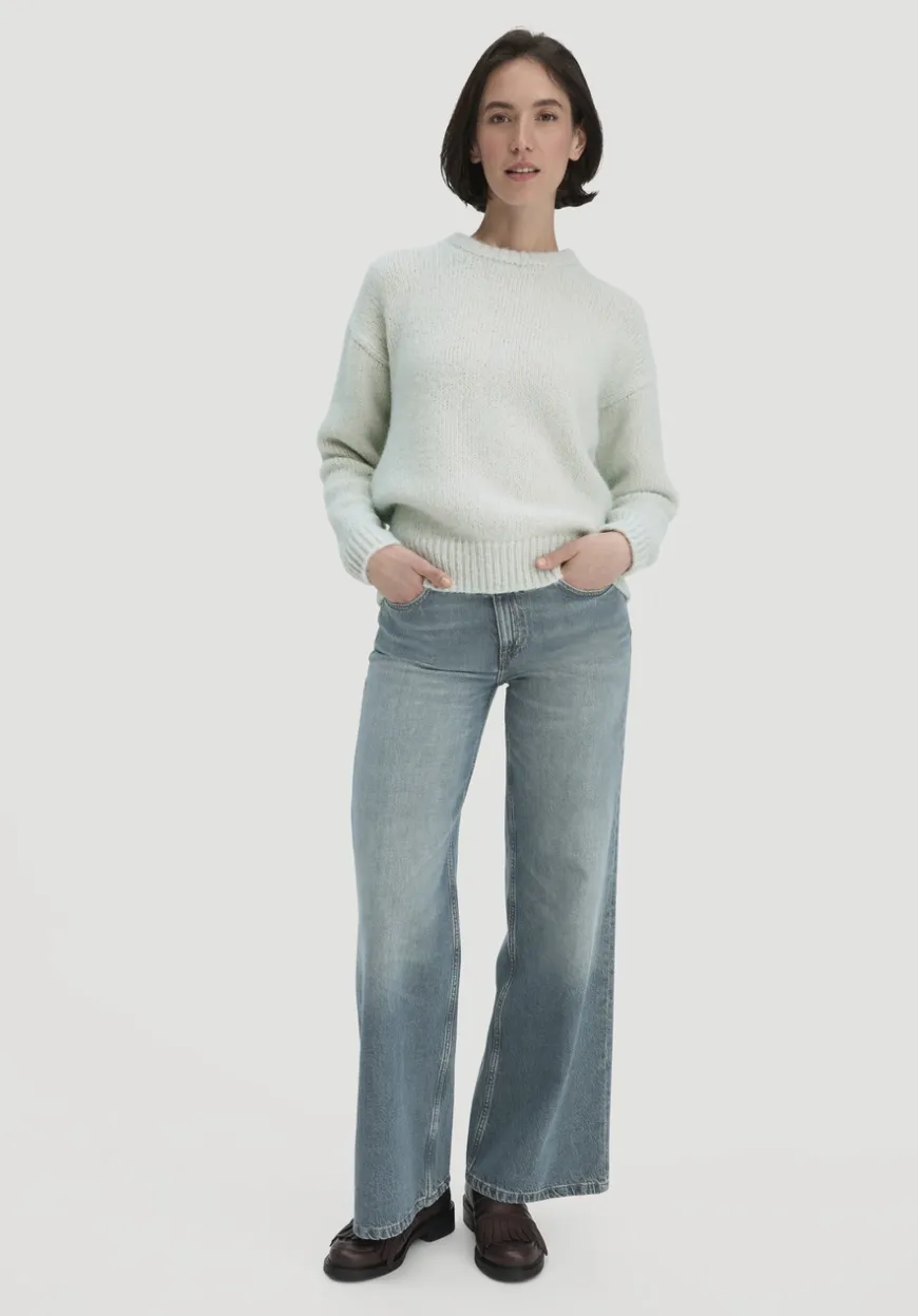 hessnatur Strick Pullover Relaxed aus Alpaka mit Bio-Baumwolle von|Damen Pullover