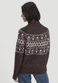 hessnatur Strick Pullover Relaxed aus Alpaka mit Bio-Baumwolle von|Damen Pullover