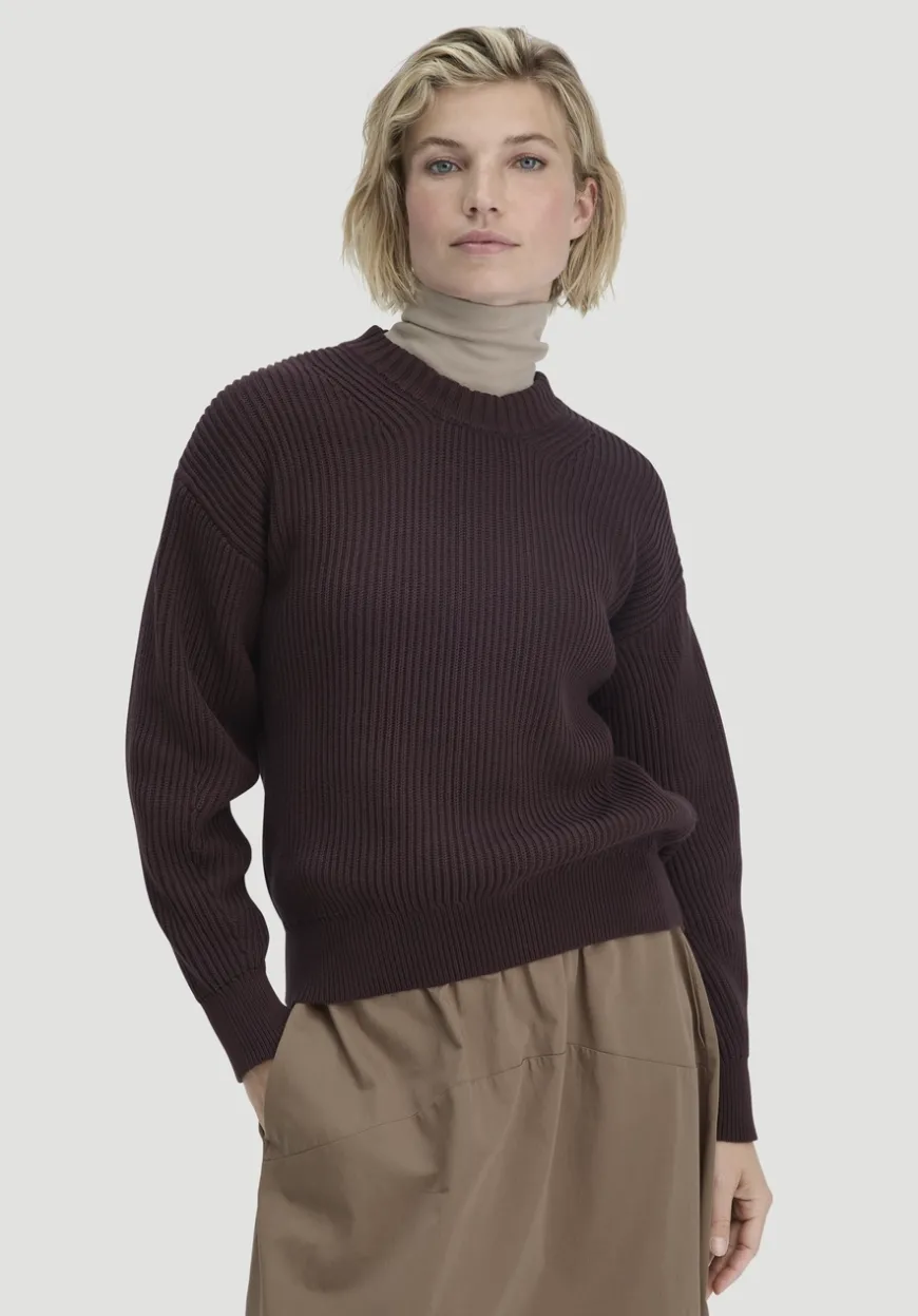 hessnatur Strick Pullover Relaxed aus reiner Bio-Baumwolle von|Damen Pullover