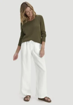 hessnatur Strick Pullover Relaxed aus Leinen mit Bio-Baumwolle und LENZING™ ECOVERO von|Damen Pullover