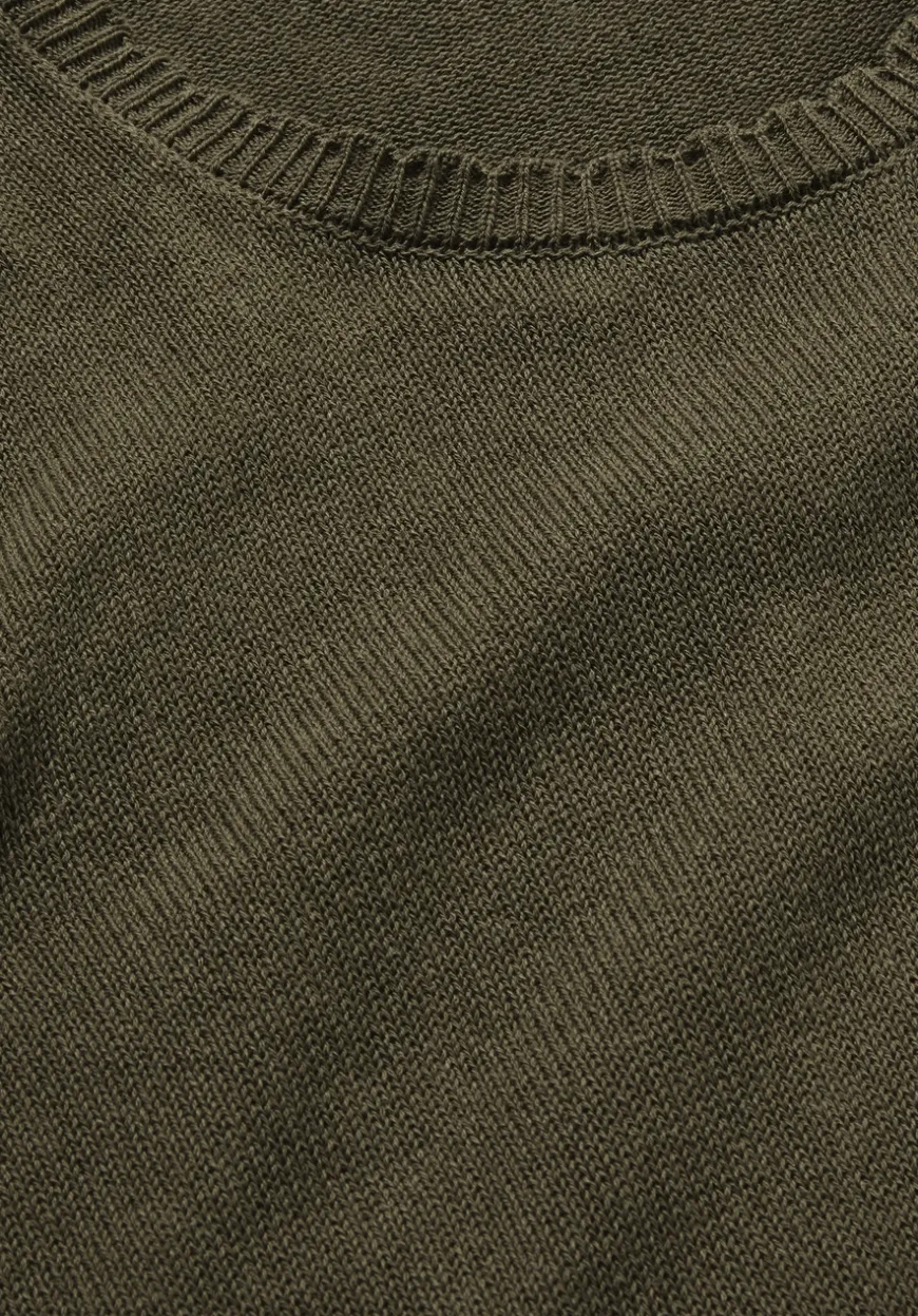 hessnatur Strick Pullover Relaxed aus Leinen mit Bio-Baumwolle und LENZING™ ECOVERO von|Damen Pullover