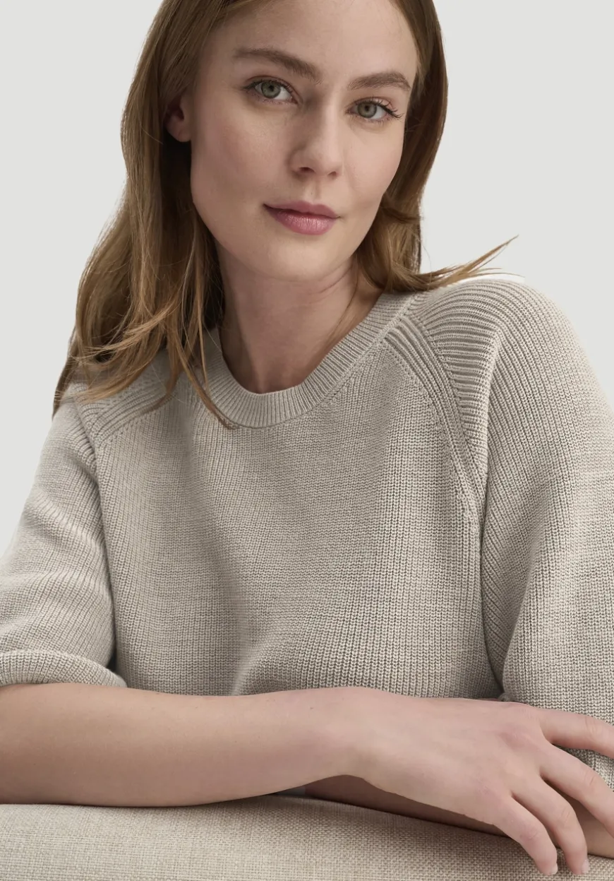 hessnatur Strick Pullover Relaxed aus reiner Bio-Baumwolle von|Damen Pullover