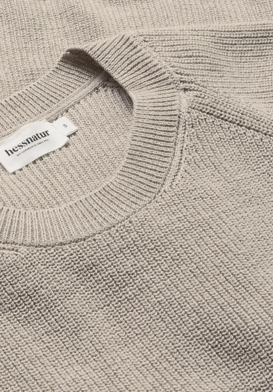 hessnatur Strick Pullover Relaxed aus reiner Bio-Baumwolle von|Damen Pullover