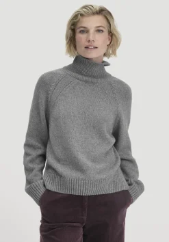 hessnatur Strick Pullover Relaxed aus Bio-Merinowolle mit Bio-Baumwolle von|Damen Pullover