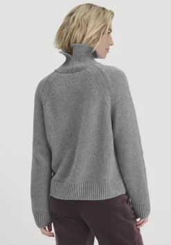 hessnatur Strick Pullover Relaxed aus Bio-Merinowolle mit Bio-Baumwolle von|Damen Pullover