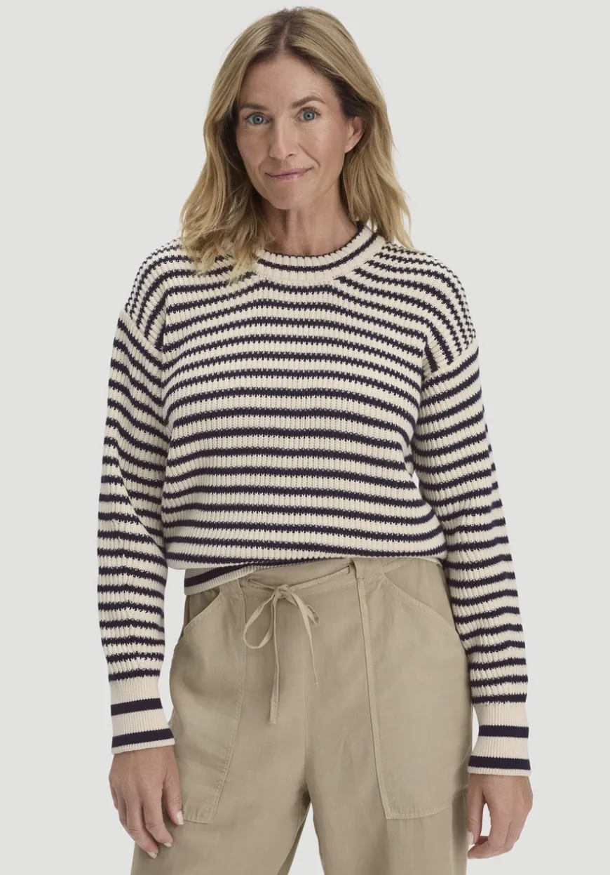 hessnatur Strick Pullover Relaxed aus reiner Bio-Baumwolle von|Damen Pullover