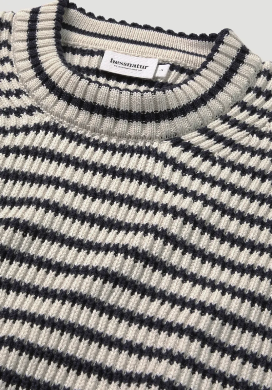 hessnatur Strick Pullover Relaxed aus reiner Bio-Baumwolle von|Damen Pullover