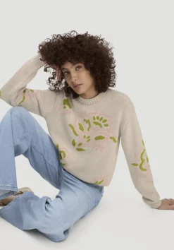 hessnatur Strick Pullover Relaxed aus reiner Baumwolle von|Damen Pullover