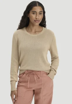 hessnatur Strick Pullover Relaxed aus Leinen mit Bio-Baumwolle und LENZING™ ECOVERO von|Damen Pullover
