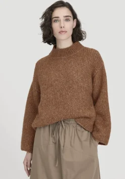 hessnatur Strick Pullover Relaxed aus Alpaka mit Bio-Baumwolle von|Damen Pullover