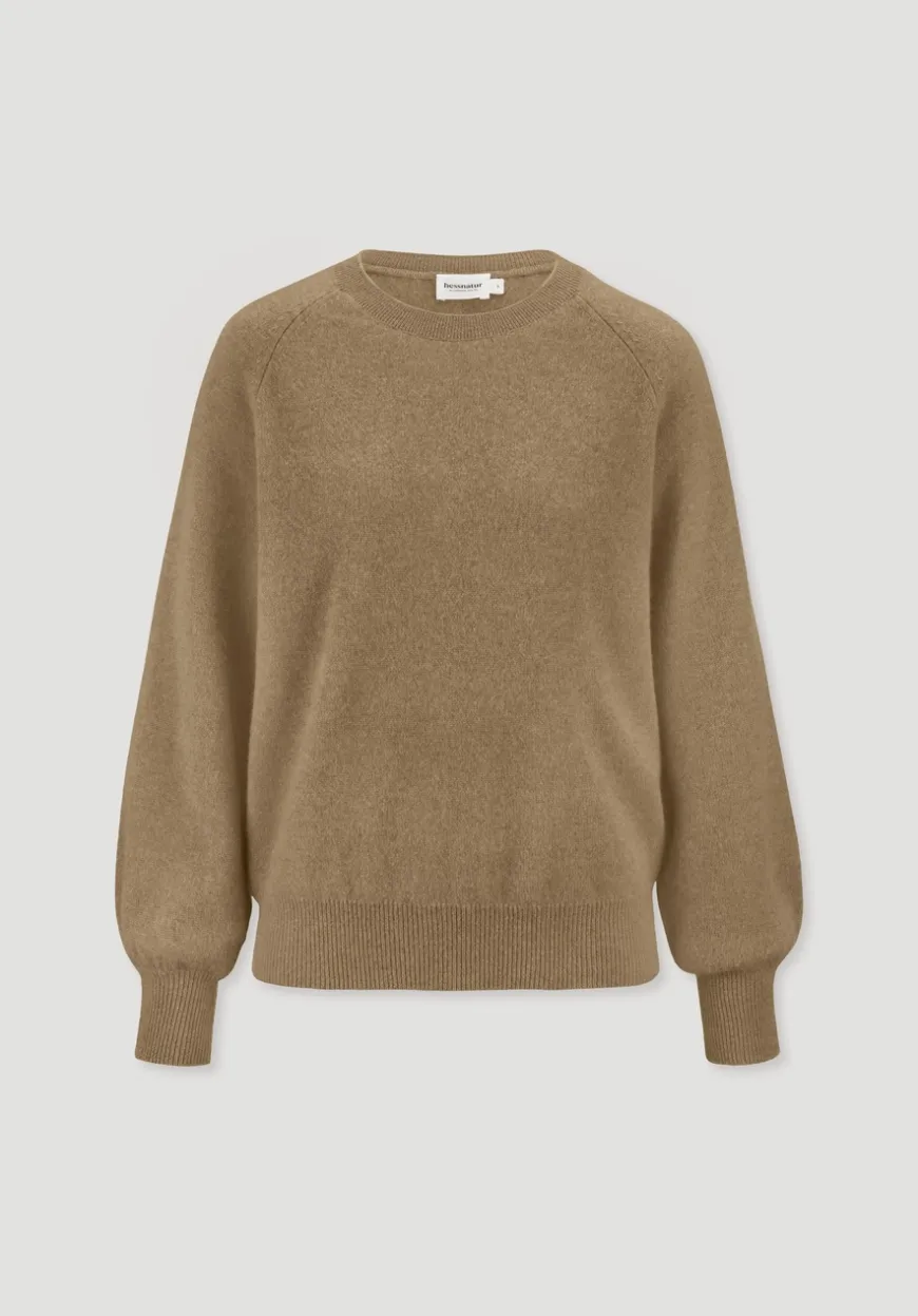 hessnatur Strick Pullover Relaxed BETTER RECYCLING aus reinem Cashmere von|Damen Pullover