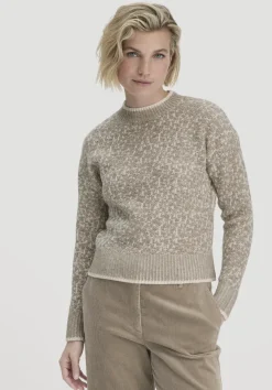 hessnatur Strick Pullover Relaxed BETTER RECYCLING aus reiner Bio-Merinowolle von|Damen Pullover