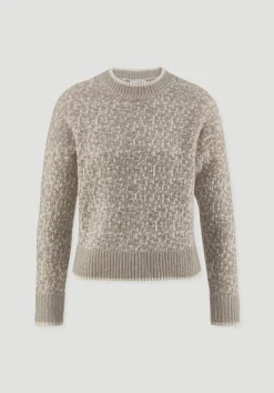 hessnatur Strick Pullover Relaxed BETTER RECYCLING aus reiner Bio-Merinowolle von|Damen Pullover