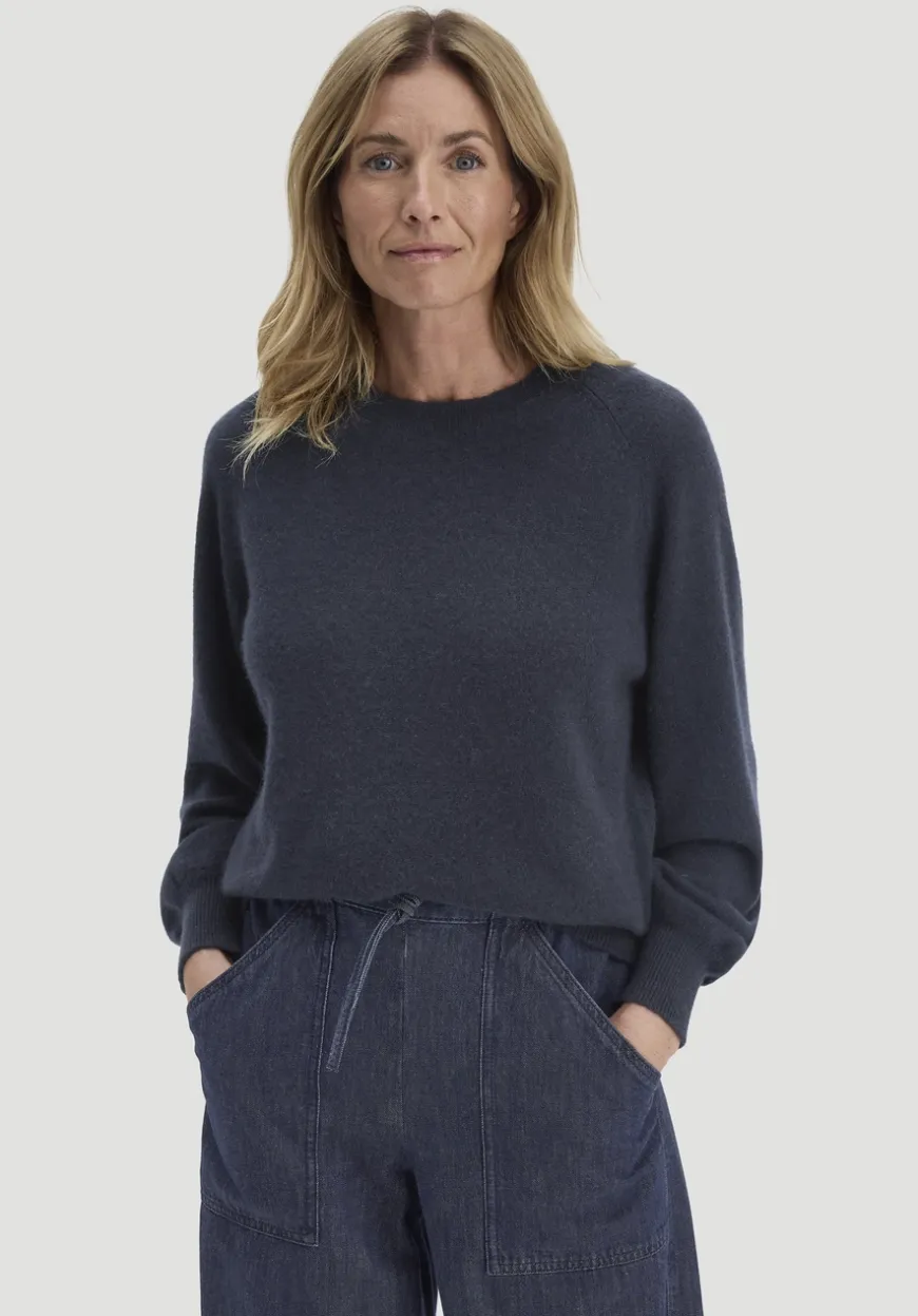 hessnatur Strick Pullover Relaxed BETTER RECYCLING aus reinem Cashmere von|Damen Pullover