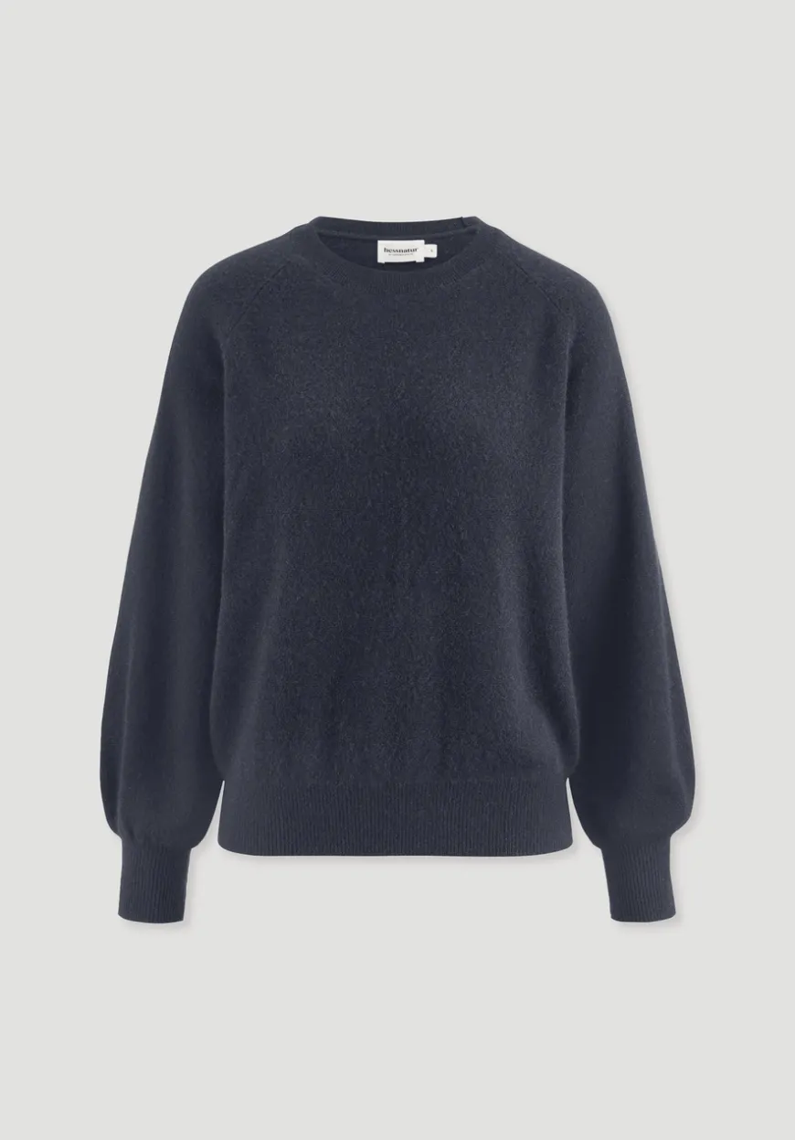 hessnatur Strick Pullover Relaxed BETTER RECYCLING aus reinem Cashmere von|Damen Pullover