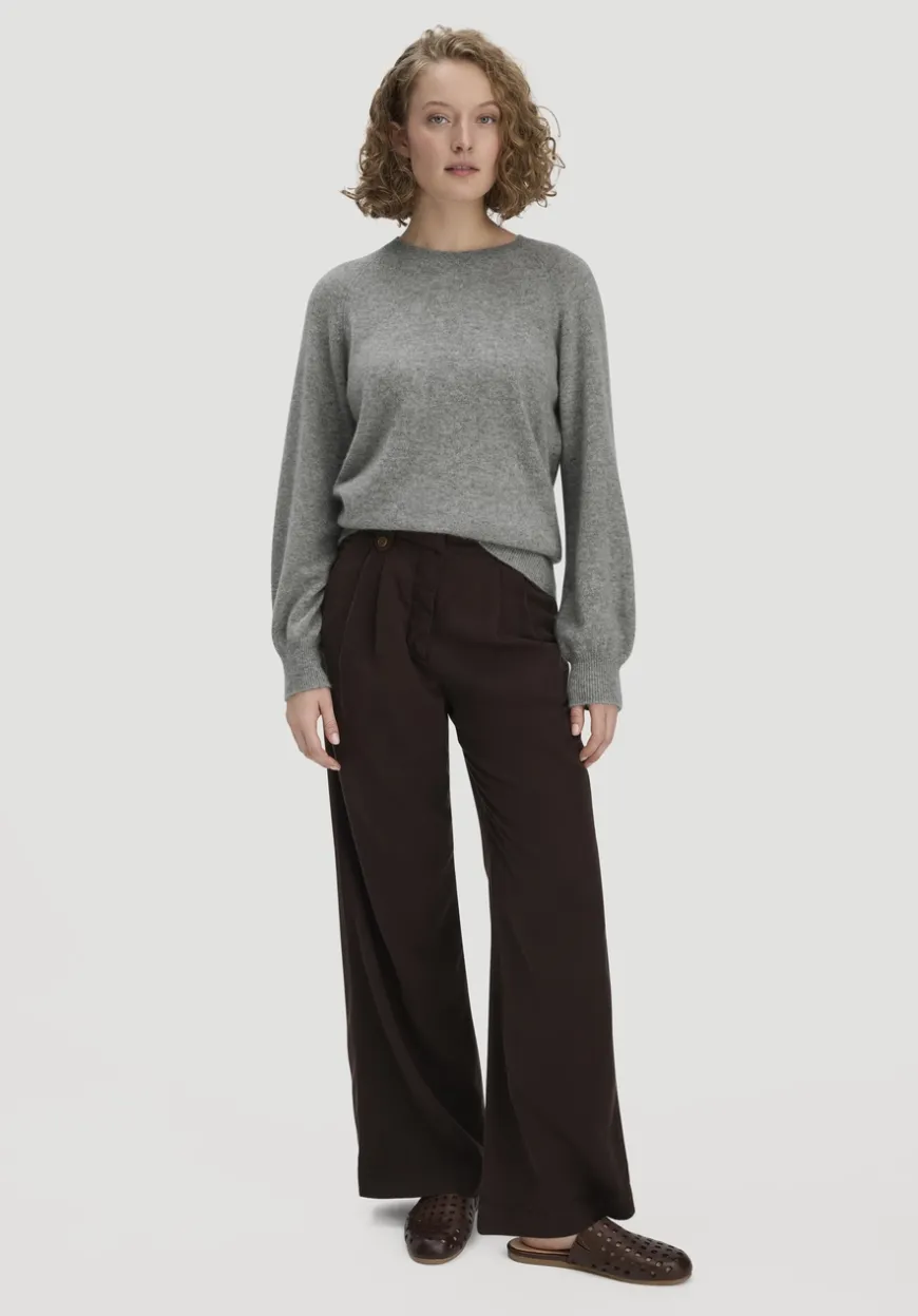 hessnatur Strick Pullover Relaxed BETTER RECYCLING aus reinem Cashmere von|Damen Pullover