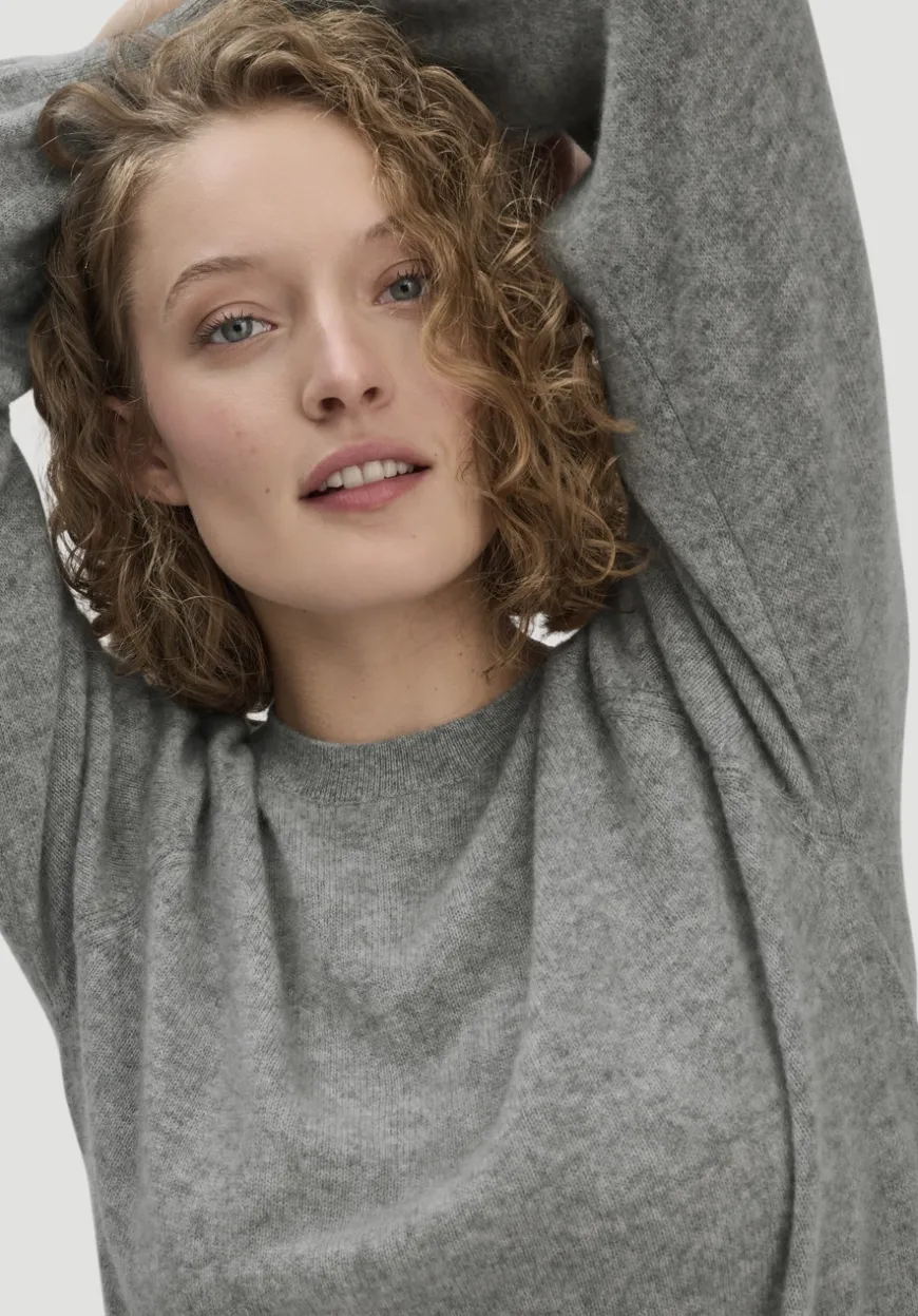 hessnatur Strick Pullover Relaxed BETTER RECYCLING aus reinem Cashmere von|Damen Pullover