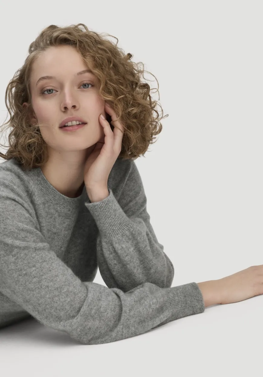 hessnatur Strick Pullover Relaxed BETTER RECYCLING aus reinem Cashmere von|Damen Pullover