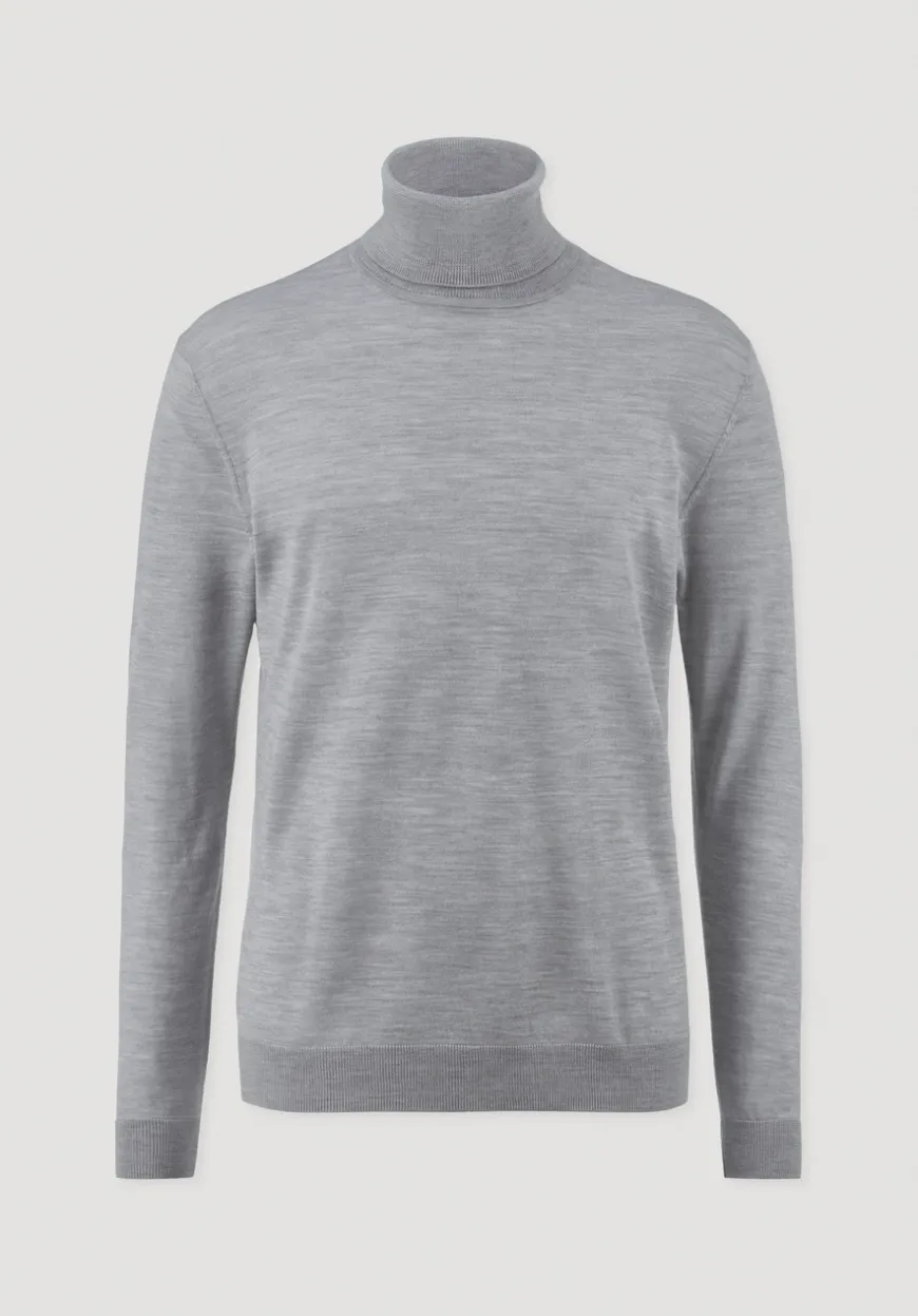 hessnatur Strick Rollkragen Pullover Regular aus reiner Bio-Merinowolle von|Herren Pullover|Strick