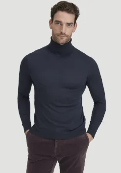 hessnatur Strick Rollkragen Pullover Regular aus reiner Bio-Merinowolle von|Herren Pullover|Strick