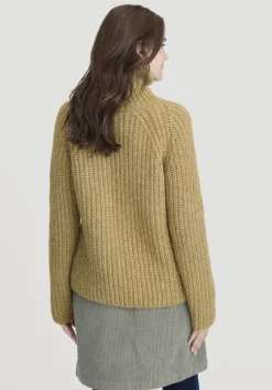 hessnatur Strick Rollkragenpullover Relaxed aus Alpaka mit Bio-Baumwolle von|Damen Pullover
