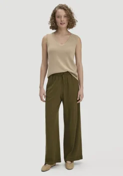 hessnatur Strick Top Regular aus Leinen mit Bio-Baumwolle und LENZING™ ECOVERO von|Damen Shirts & Tops