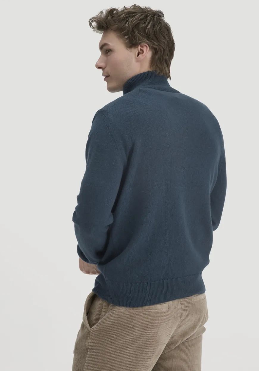 hessnatur Strick Troyer Regular aus Bio-Merinowolle mit Bio-Baumwolle von|Herren Pullover|Strick