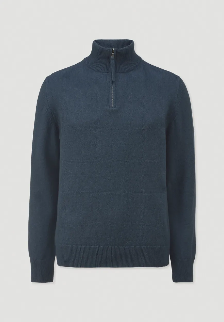 hessnatur Strick Troyer Regular aus Bio-Merinowolle mit Bio-Baumwolle von|Herren Pullover|Strick