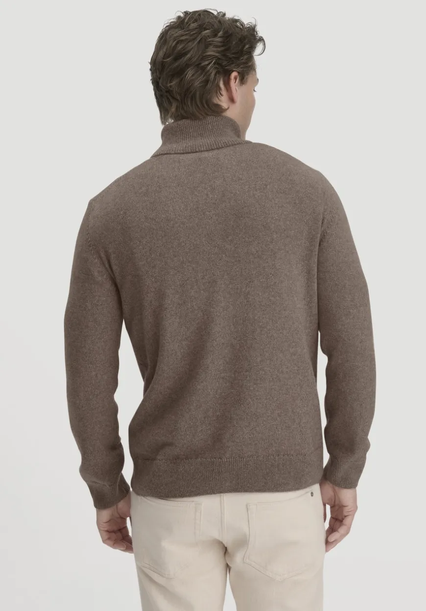 hessnatur Strick Troyer Regular aus Bio-Merinowolle mit Bio-Baumwolle von|Herren Pullover|Strick
