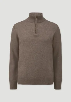 hessnatur Strick Troyer Regular aus Bio-Merinowolle mit Bio-Baumwolle von|Herren Pullover|Strick