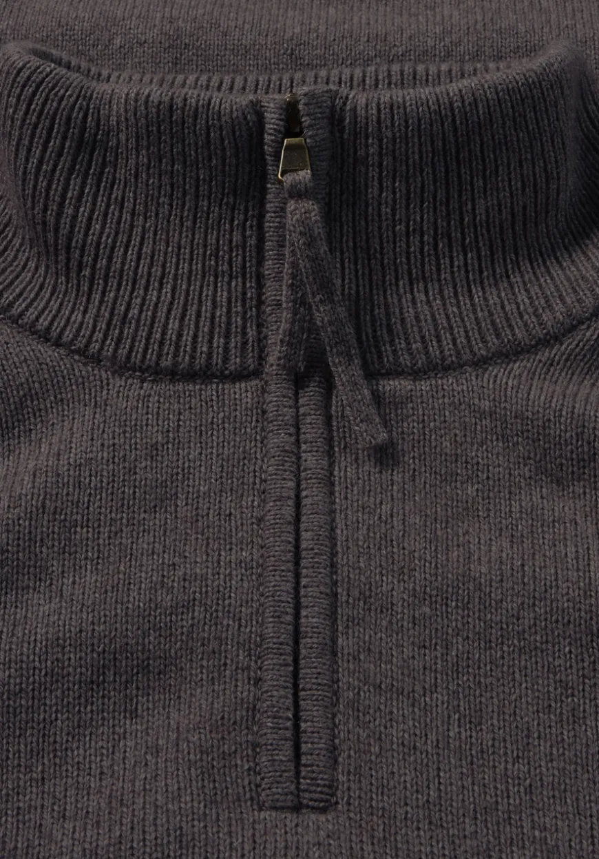 hessnatur Strick Troyer Regular aus Bio-Merinowolle mit Bio-Baumwolle von|Herren Pullover