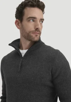 hessnatur Strick Troyer Regular aus Bio-Merinowolle mit Bio-Baumwolle von|Herren Pullover|Strick