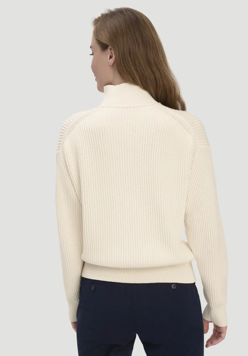 hessnatur Strick Troyer Relaxed aus reiner Bio-Baumwolle von|Damen Pullover|Strick