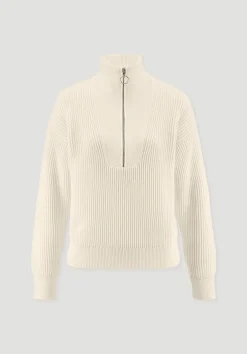hessnatur Strick Troyer Relaxed aus reiner Bio-Baumwolle von|Damen Pullover|Strick