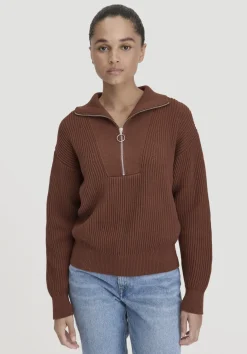 hessnatur Strick Troyer Relaxed aus reiner Bio-Baumwolle von|Damen Pullover