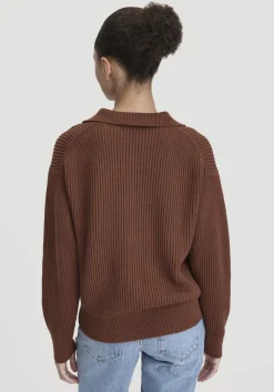 hessnatur Strick Troyer Relaxed aus reiner Bio-Baumwolle von|Damen Pullover