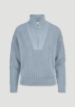 hessnatur Strick Troyer Relaxed aus reiner Bio-Baumwolle von|Damen Pullover|Strick