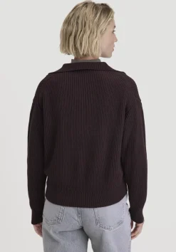 hessnatur Strick Troyer Relaxed aus reiner Bio-Baumwolle von|Damen Pullover
