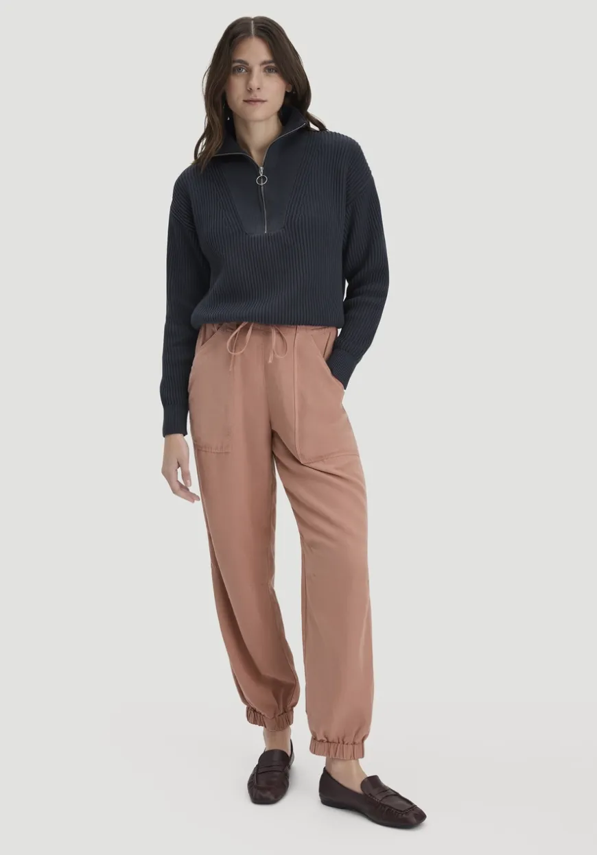 hessnatur Strick Troyer Relaxed aus reiner Bio-Baumwolle von|Damen Pullover|Strick
