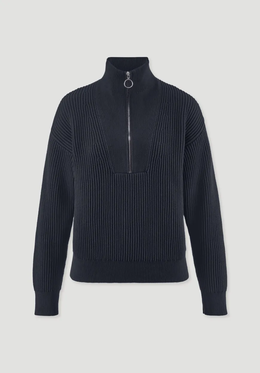 hessnatur Strick Troyer Relaxed aus reiner Bio-Baumwolle von|Damen Pullover|Strick