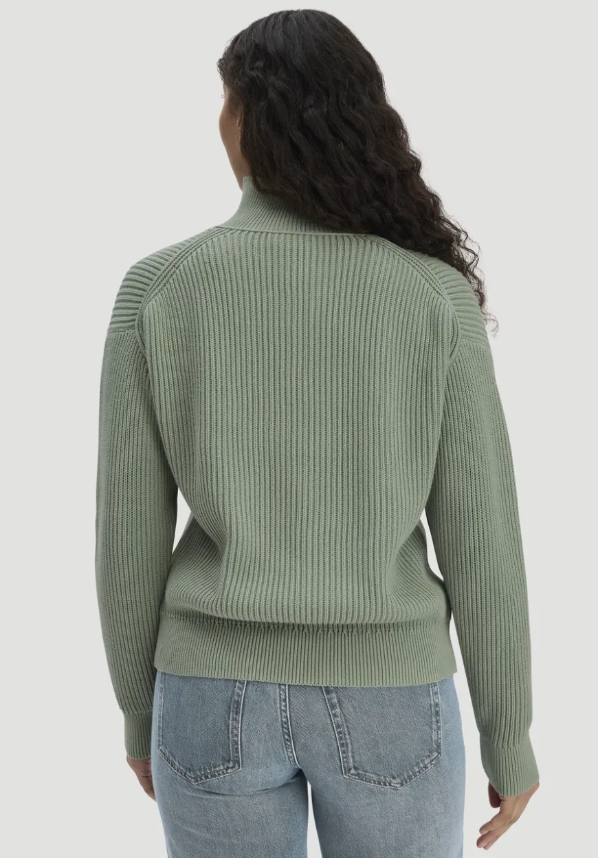 hessnatur Strick Troyer Relaxed aus reiner Bio-Baumwolle von|Damen Pullover|Strick