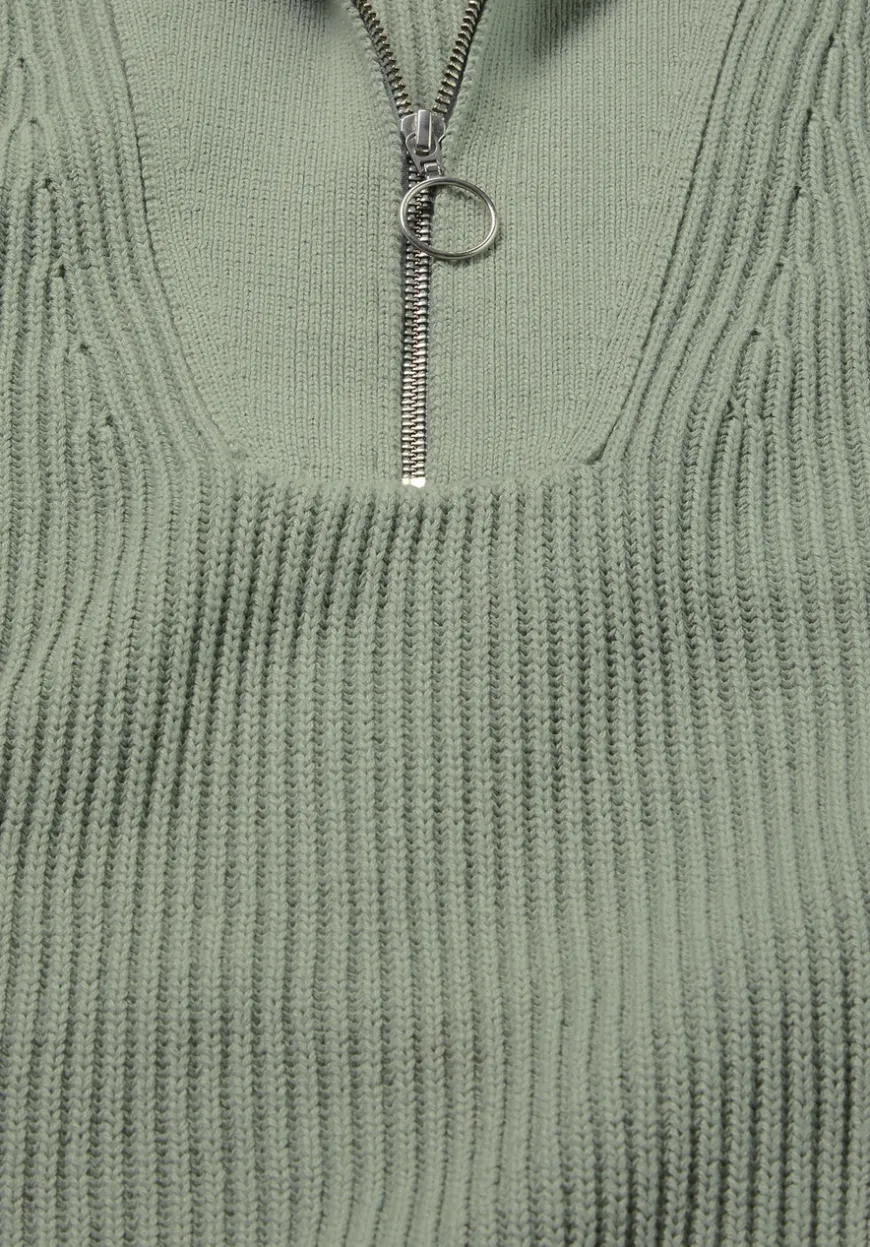 hessnatur Strick Troyer Relaxed aus reiner Bio-Baumwolle von|Damen Pullover|Strick