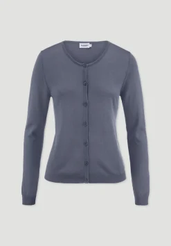 hessnatur Strickjacke Regular aus TENCEL™ Lyocell mit Bio-Baumwolle von|Damen Strickjacken