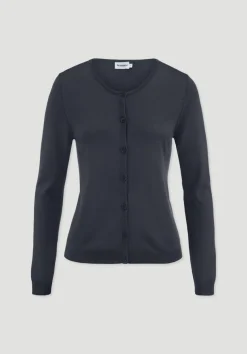 hessnatur Strickjacke Regular aus TENCEL™ Lyocell mit Bio-Baumwolle von|Damen Strickjacken