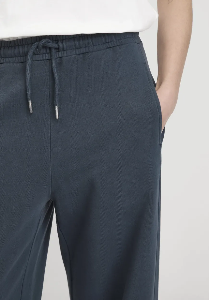 hessnatur Sweat Hose Wide Leg Relaxed aus reiner Bio-Baumwolle von|Damen Hosen & Shorts|Sweat