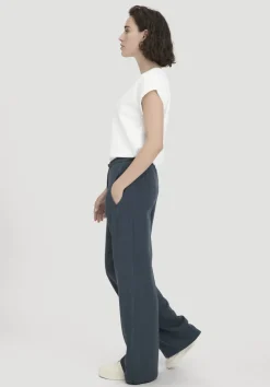 hessnatur Sweat Hose Wide Leg Relaxed aus reiner Bio-Baumwolle von|Damen Hosen & Shorts|Sweat