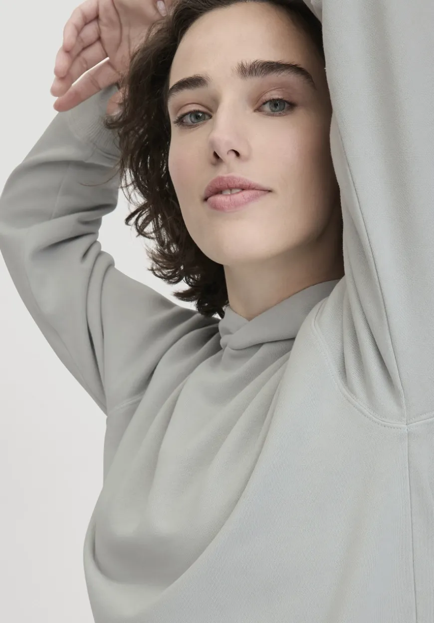 hessnatur Sweathoodie Relaxed aus reiner Bio-Baumwolle von|Damen Sweatshirts|Sweat