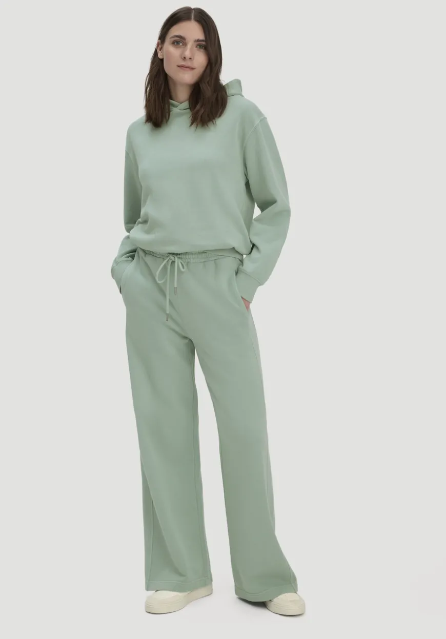 hessnatur Sweathose Wide Leg Relaxed aus Bio-Baumwolle von|Damen Hosen & Shorts|Sweat